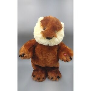 Caddyshack Movie Singing Dancing Animated Plush Gopher by Gemmy 13" Tall 47187